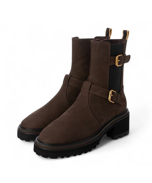 MODE ET JACOMO / モードエジャコモ ブーツ（ショート丈） | ダブルベルトエンジニアブーツ | 詳細1