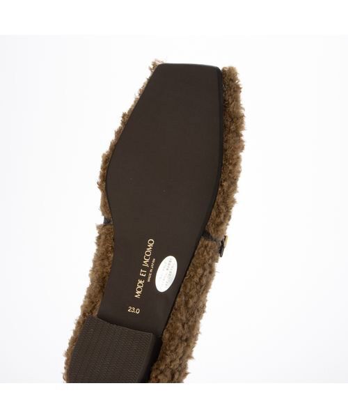 MODE ET JACOMO / モードエジャコモ フラットシューズ | スクエアトゥメリージェーンパンプス | 詳細5