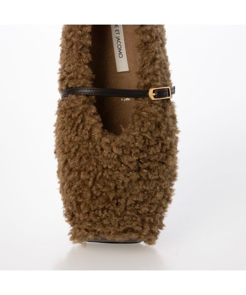 MODE ET JACOMO / モードエジャコモ フラットシューズ | スクエアトゥメリージェーンパンプス | 詳細6