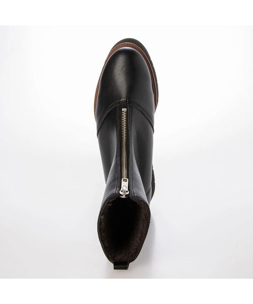MODE ET JACOMO / モードエジャコモ ブーツ（ショート丈） | 厚底フロントジッパーブーツ | 詳細4