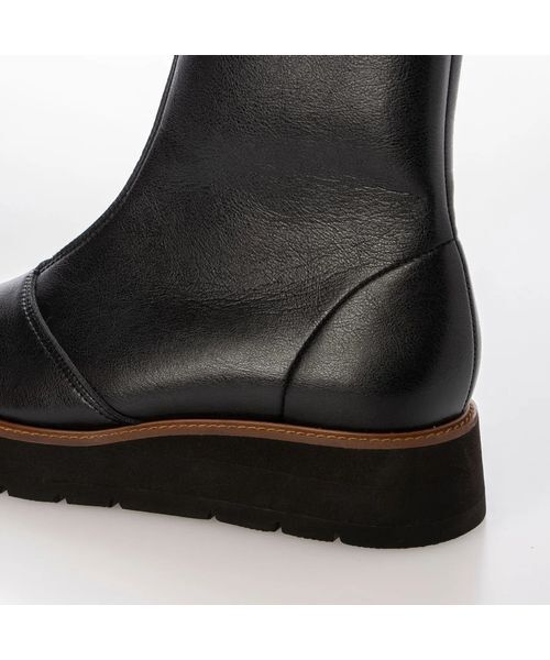 MODE ET JACOMO / モードエジャコモ ブーツ（ショート丈） | 厚底フロントジッパーブーツ | 詳細6
