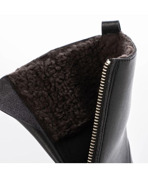 MODE ET JACOMO / モードエジャコモ ブーツ（ショート丈） | 厚底フロントジッパーブーツ | 詳細7