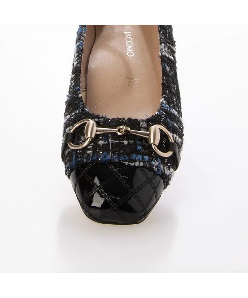 MODE ET JACOMO / モードエジャコモ フラットシューズ | スクエアビットフラットパンプス | 詳細5