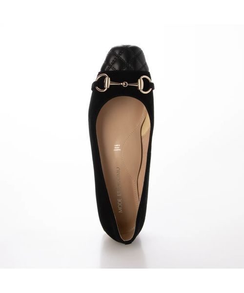 MODE ET JACOMO / モードエジャコモ フラットシューズ | スクエアビットフラットパンプス | 詳細9