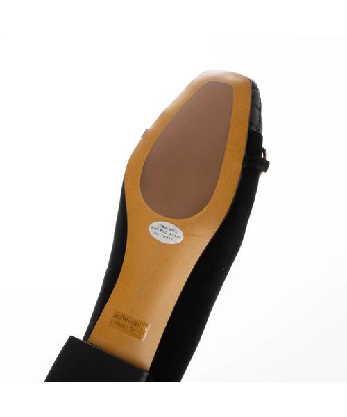 MODE ET JACOMO / モードエジャコモ フラットシューズ | スクエアビットフラットパンプス | 詳細10