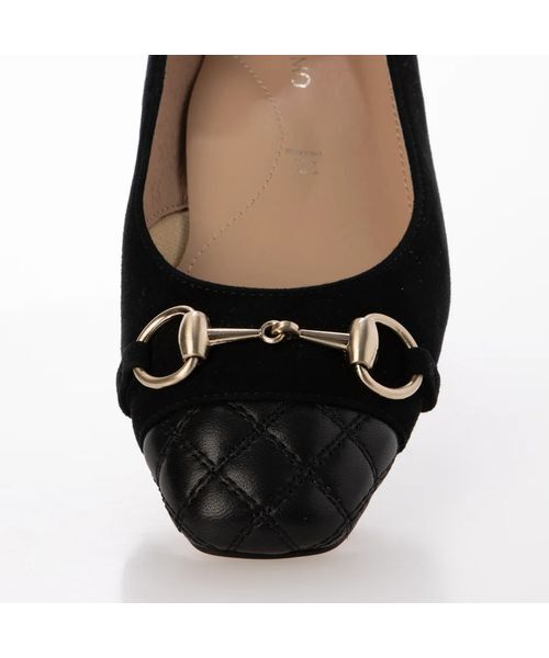 MODE ET JACOMO / モードエジャコモ フラットシューズ | スクエアビットフラットパンプス | 詳細11