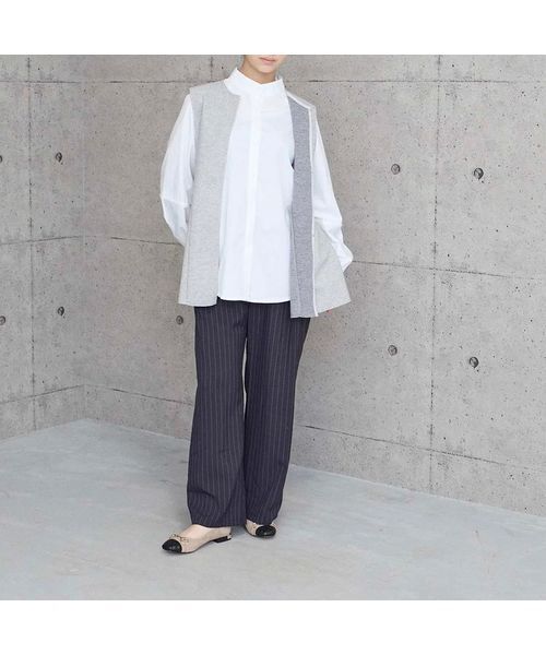 MODE ET JACOMO / モードエジャコモ フラットシューズ | スクエアビットフラットパンプス | 詳細20