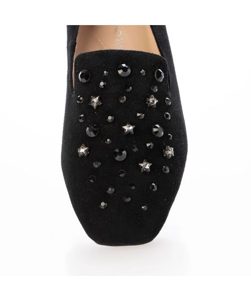MODE ET JACOMO / モードエジャコモ フラットシューズ | ラインストーンオペラシューズ | 詳細5