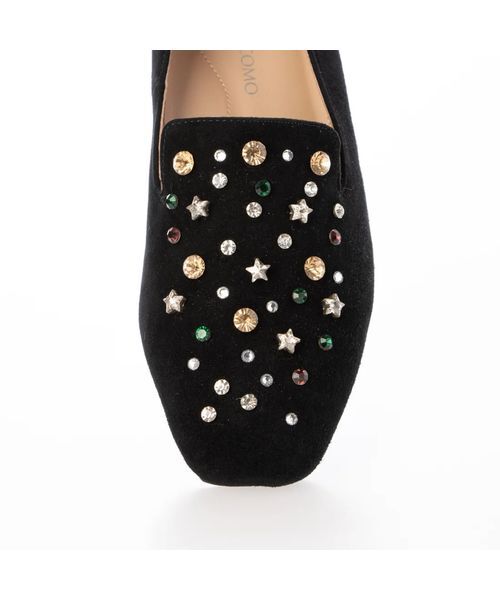 MODE ET JACOMO / モードエジャコモ フラットシューズ | ラインストーンオペラシューズ | 詳細10