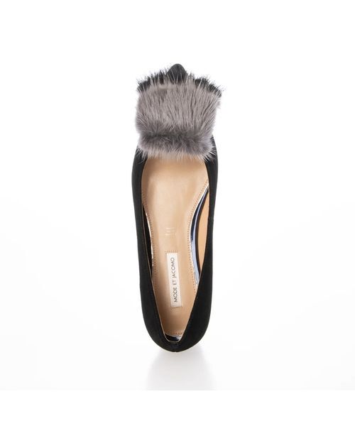 MODE ET JACOMO / モードエジャコモ フラットシューズ | コンビファー付きフラットパンプス | 詳細18