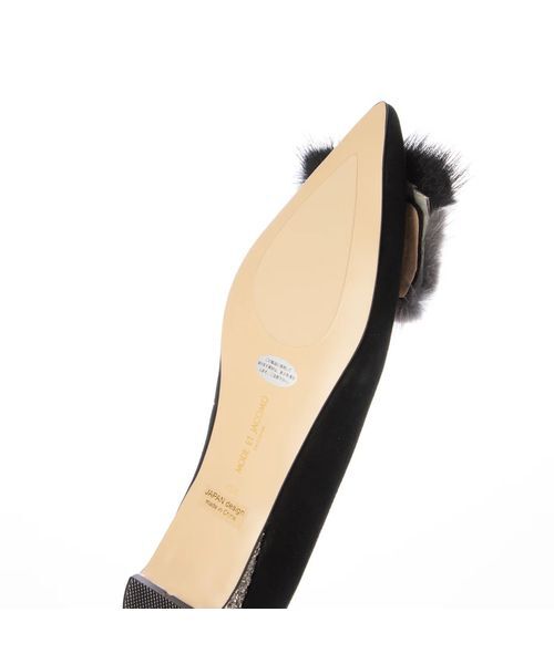 MODE ET JACOMO / モードエジャコモ フラットシューズ | コンビファー付きフラットパンプス | 詳細19