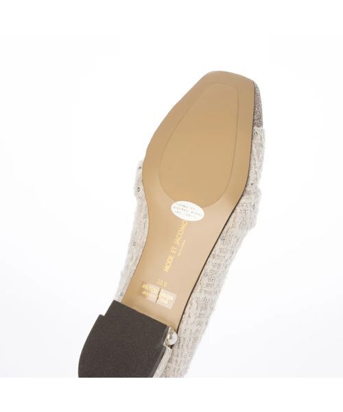 MODE ET JACOMO / モードエジャコモ フラットシューズ | ビジューバックル付きオペラシューズ | 詳細5