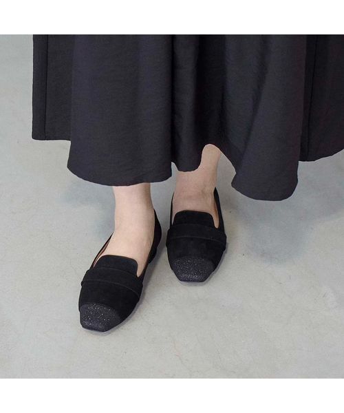 MODE ET JACOMO / モードエジャコモ フラットシューズ | ビジューバックル付きオペラシューズ | 詳細19