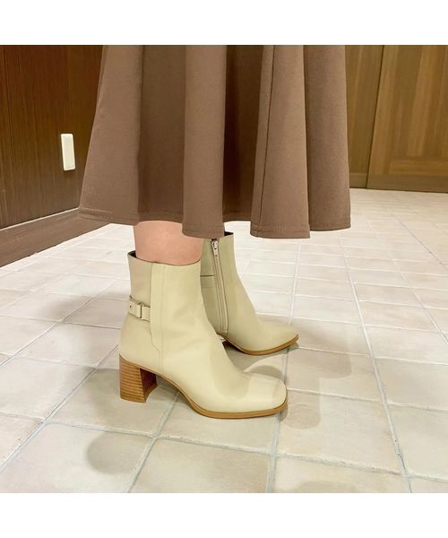 MODE ET JACOMO / モードエジャコモ ブーツ（ショート丈） | サイドバックルショートブーツ | 詳細14