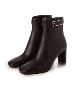 MODE ET JACOMO / モードエジャコモ ブーツ（ショート丈） | サイドベルトスクエアトゥショートブーツ