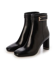 MODE ET JACOMO / モードエジャコモ ブーツ（ショート丈） | サイドベルトスクエアトゥショートブーツ