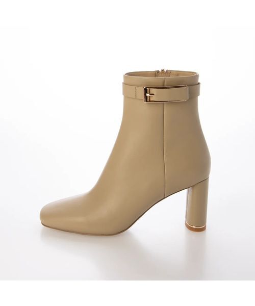 MODE ET JACOMO / モードエジャコモ ブーツ（ショート丈） | サイドベルトスクエアトゥショートブーツ | 詳細1