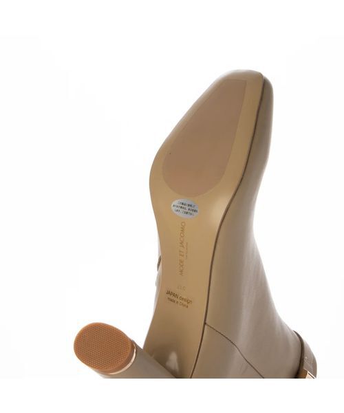 MODE ET JACOMO / モードエジャコモ ブーツ（ショート丈） | サイドベルトスクエアトゥショートブーツ | 詳細4