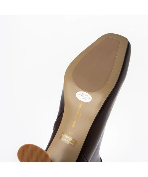 MODE ET JACOMO / モードエジャコモ ブーツ（ショート丈） | サイドベルトスクエアトゥショートブーツ | 詳細10