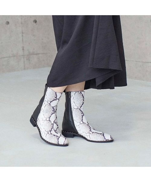 MODE ET JACOMO / モードエジャコモ ブーツ（ショート丈） | ストレッチショートブーツ | 詳細8
