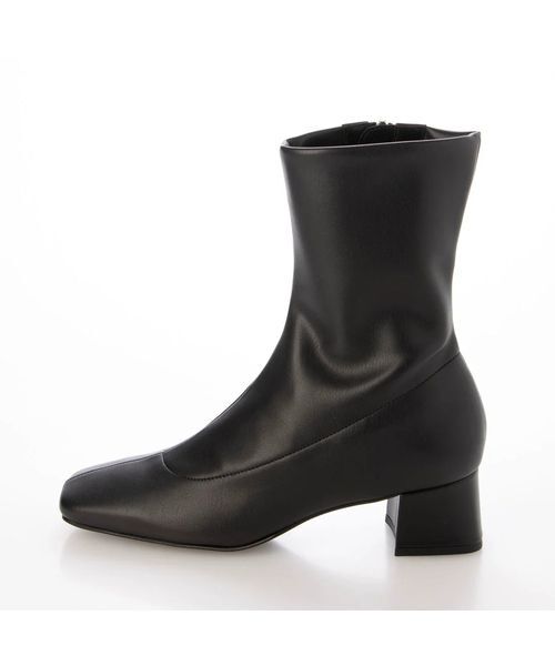 MODE ET JACOMO / モードエジャコモ ブーツ（ショート丈） | スクエアトゥストレッチショートブーツ | 詳細2