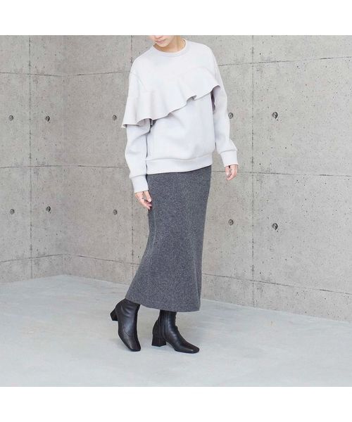 MODE ET JACOMO / モードエジャコモ ブーツ（ショート丈） | スクエアトゥストレッチショートブーツ | 詳細8