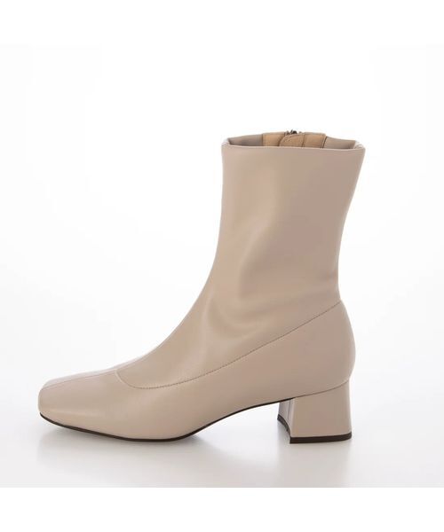 MODE ET JACOMO / モードエジャコモ ブーツ（ショート丈） | スクエアトゥストレッチショートブーツ | 詳細9