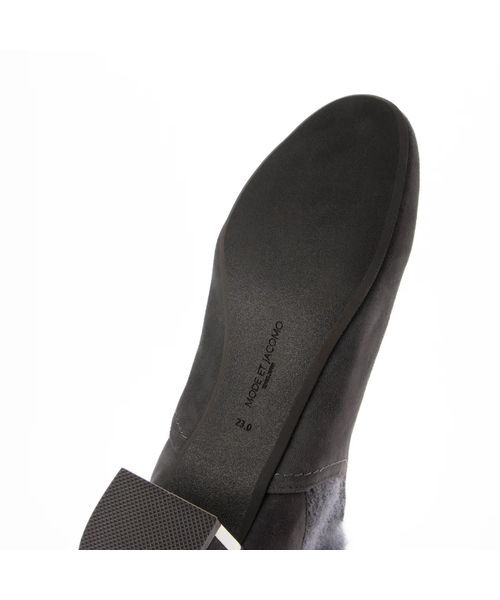 MODE ET JACOMO / モードエジャコモ ブーツ（ショート丈） | リブニットソックスショートブーツ | 詳細11