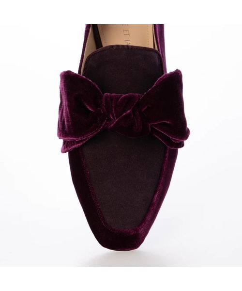 MODE ET JACOMO / モードエジャコモ フラットシューズ | ベルベットリボンローファー | 詳細6