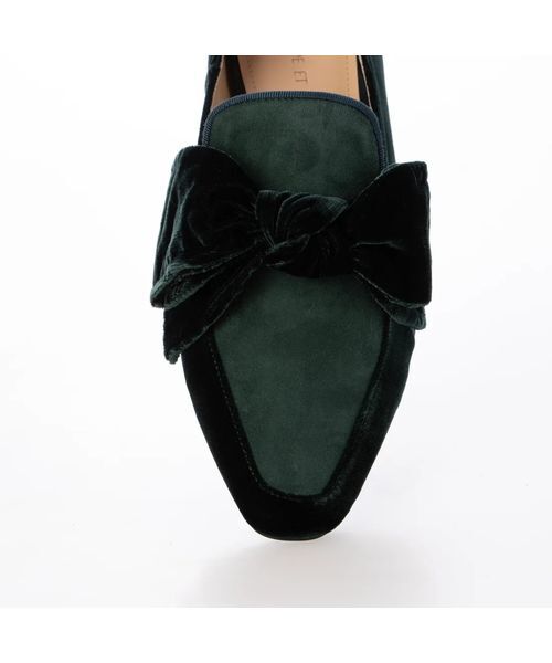 MODE ET JACOMO / モードエジャコモ フラットシューズ | ベルベットリボンローファー | 詳細13