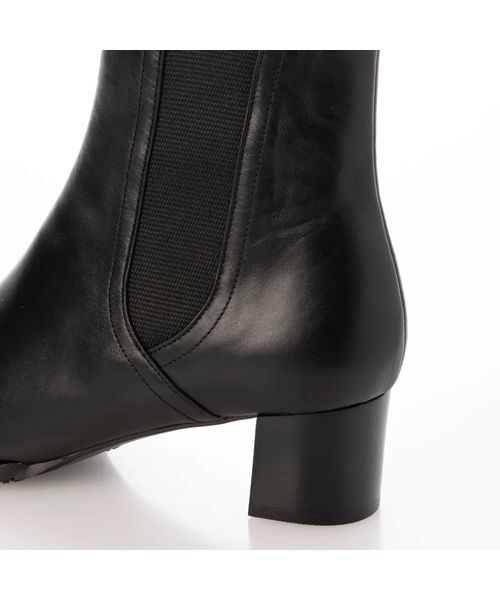 MODE ET JACOMO / モードエジャコモ ブーツ（ショート丈） | サイドゴアレザーショートブーツ | 詳細11
