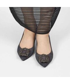 MODE ET JACOMO / モードエジャコモ パンプス | ビジューバックルパンプス