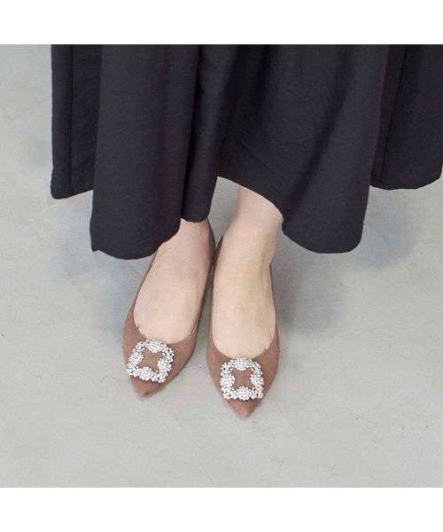 MODE ET JACOMO / モードエジャコモ パンプス | ビジューバックルパンプス | 詳細12