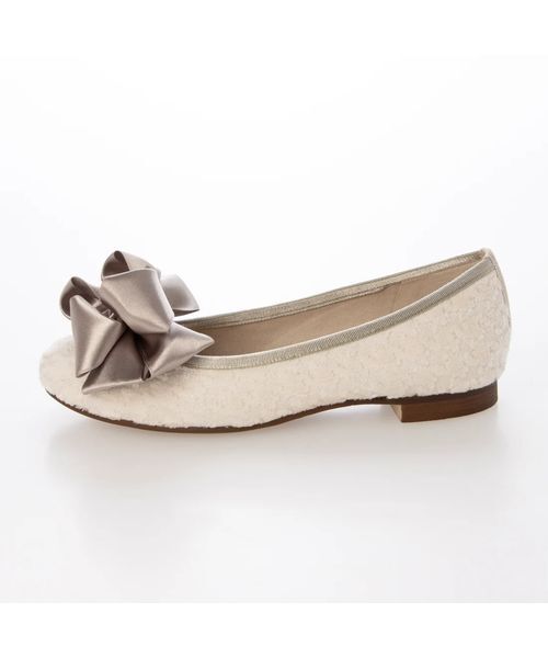 MODE ET JACOMO / モードエジャコモ フラットシューズ | ラウンドリボンバレエシューズ | 詳細1