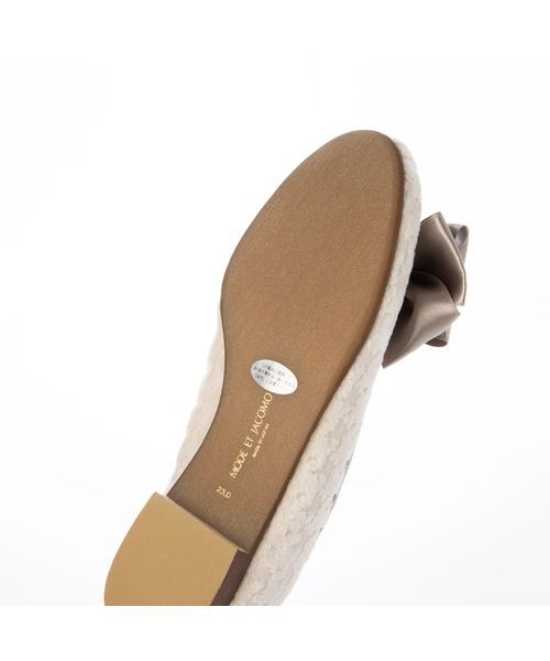 MODE ET JACOMO / モードエジャコモ フラットシューズ | ラウンドリボンバレエシューズ | 詳細4