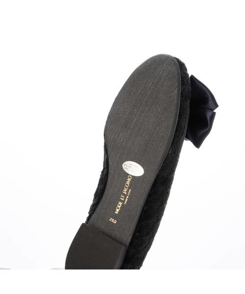 MODE ET JACOMO / モードエジャコモ フラットシューズ | ラウンドリボンバレエシューズ | 詳細12