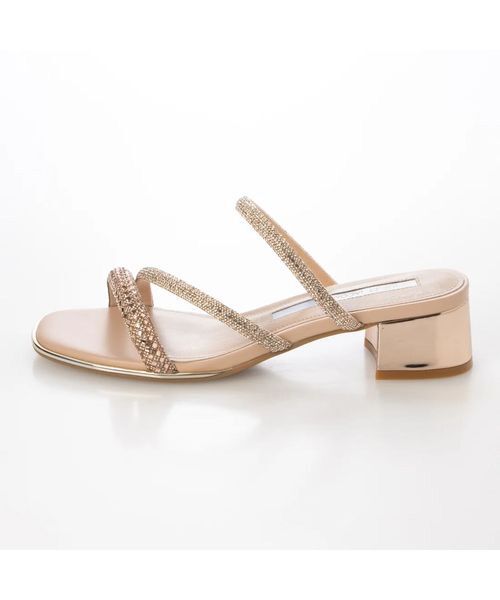 MODE ET JACOMO / モードエジャコモ サンダル | ラインストーンストラップミュールサンダル | 詳細1