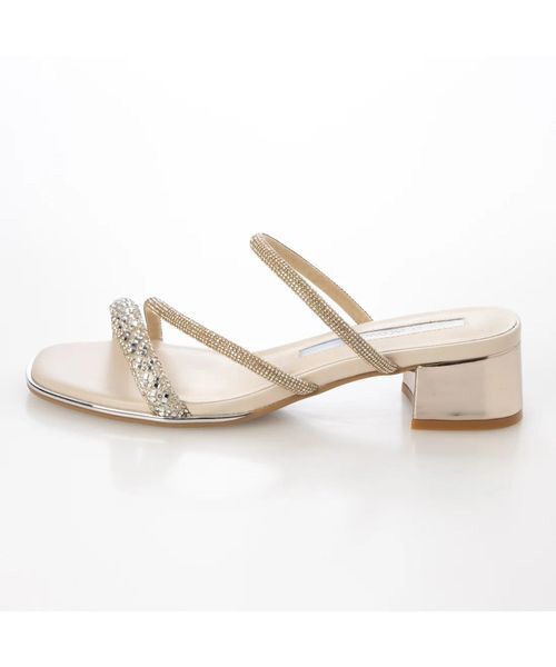 MODE ET JACOMO / モードエジャコモ サンダル | ラインストーンストラップミュールサンダル | 詳細7