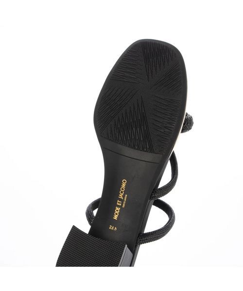 MODE ET JACOMO / モードエジャコモ サンダル | ラインストーンストラップミュールサンダル | 詳細16