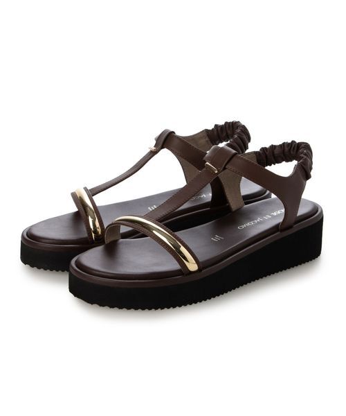 MODE ET JACOMO / モードエジャコモ サンダル | 柔らか厚底ストラップサンダル | 詳細1