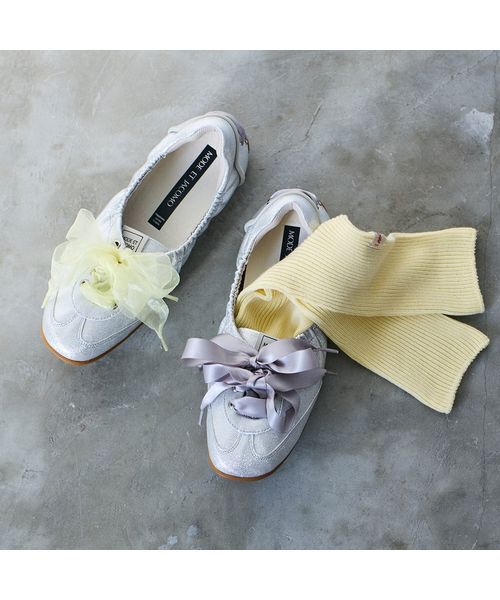 MODE ET JACOMO / モードエジャコモ スニーカー | バレエスニーカー（シルバーキジ）