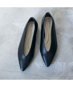 MODE ET JACOMO / モードエジャコモ レインシューズ | Uカットフラットプレーンパンプス