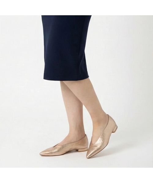 MODE ET JACOMO / モードエジャコモ レインシューズ | Uカットフラットプレーンパンプス | 詳細6