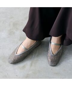 MODE ET JACOMO / モードエジャコモ レインシューズ | ストラップチュールフラットパンプス