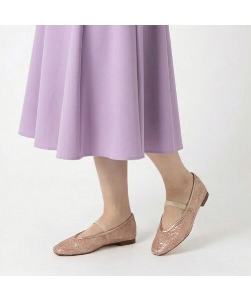 MODE ET JACOMO / モードエジャコモ レインシューズ | ストラップチュールフラットパンプス | 詳細7