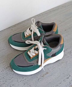 MODE KAORI / モードカオリ スニーカー | 【本革】厚底ヒールアップスニーカー21508