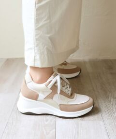 MODE KAORI / モードカオリ スニーカー | 【本革】厚底ヒールアップスニーカー21508