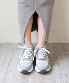 MODE KAORI / モードカオリ スニーカー | 【本革】厚底ヒールアップスニーカー21508