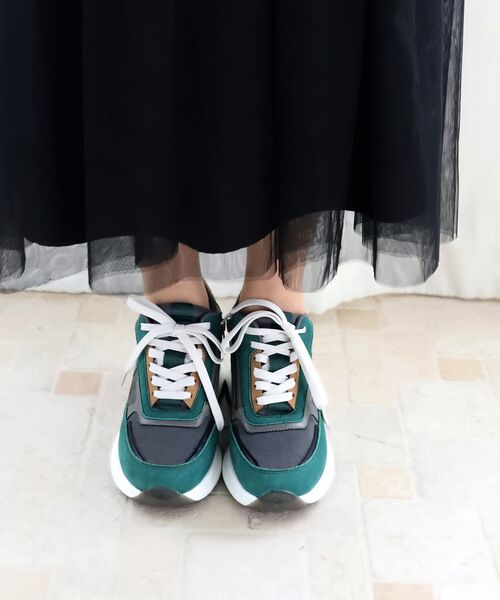 MODE KAORI / モードカオリ スニーカー | 【本革】厚底ヒールアップスニーカー21508 | 詳細7