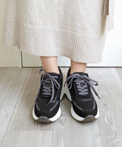 MODE KAORI / モードカオリ スニーカー | 【本革】厚底ヒールアップスニーカー21508 | 詳細14